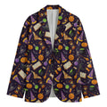Magic Wizard Pattern Print Men's Cotton Blazer