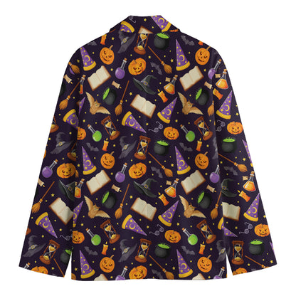 Magic Wizard Pattern Print Men's Cotton Blazer