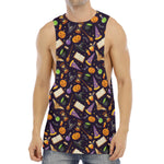 Magic Wizard Pattern Print Men's Muscle Tank Top