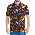Magic Wizard Pattern Print Men's Polo Shirt
