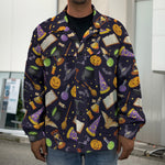 Magic Wizard Pattern Print Men's Shirt Jacket