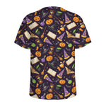 Magic Wizard Pattern Print Men's Sports T-Shirt