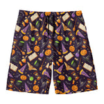 Magic Wizard Pattern Print Men's Swim Trunks