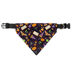 Magic Wizard Pattern Print Over The Collar Dog Bandana