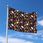 Magic Wizard Pattern Print Polyester Flag