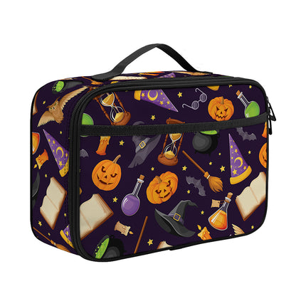 Magic Wizard Pattern Print Portable Lunch Bag
