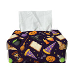 Magic Wizard Pattern Print Rectangle Tissue Box Cover
