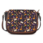 Magic Wizard Pattern Print Saddle Bag