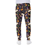 Magic Wizard Pattern Print Scuba Joggers