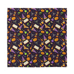 Magic Wizard Pattern Print Silk Bandana