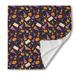 Magic Wizard Pattern Print Silk Bandana