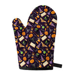Magic Wizard Pattern Print Single Oven Mitt