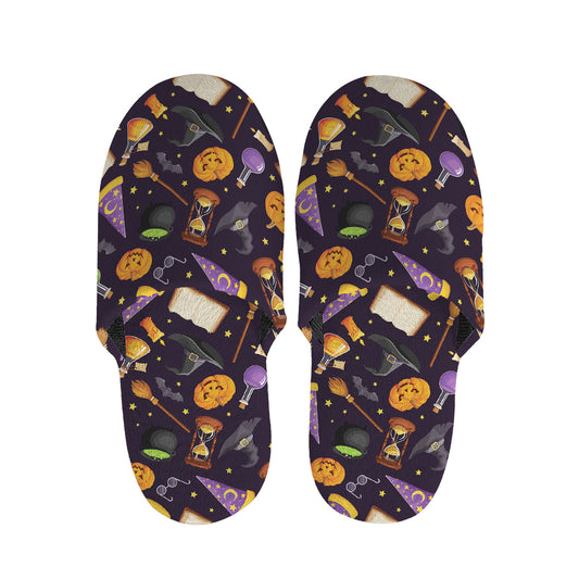 Magic Wizard Pattern Print Slippers