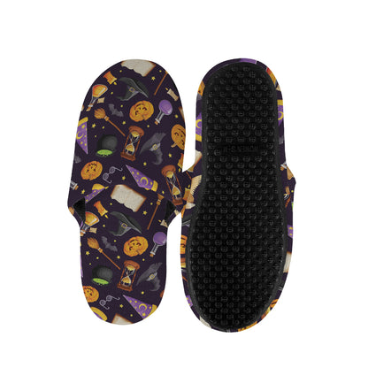 Magic Wizard Pattern Print Slippers