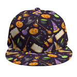 Magic Wizard Pattern Print Snapback Cap