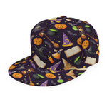 Magic Wizard Pattern Print Snapback Cap