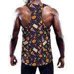 Magic Wizard Pattern Print Training Tank Top