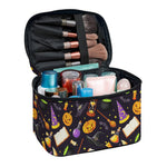 Magic Wizard Pattern Print Travel Makeup Bag