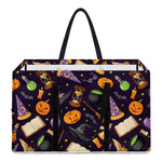 Magic Wizard Pattern Print Utility Tote Bag