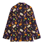 Magic Wizard Pattern Print Women's Cotton Blazer