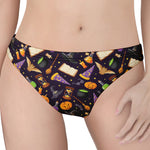 Magic Wizard Pattern Print Women's Thong