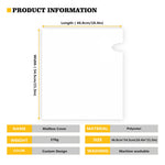 Piano Keyboard Print Mailbox Cover