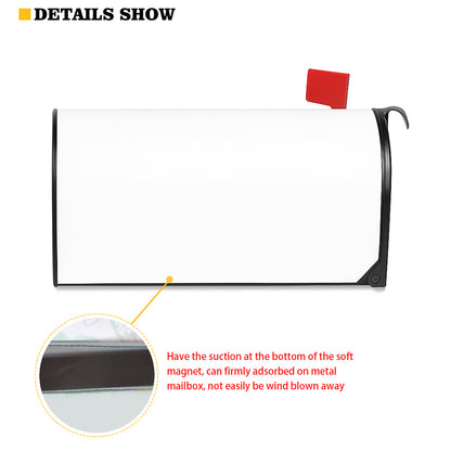 Mardi Gras Argyle Pattern Print Mailbox Cover