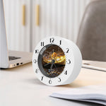 Malagasy Cat Eyed Snake Print Alarm Clock