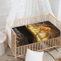Malagasy Cat Eyed Snake Print Baby Crib Sheet
