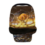 Malagasy Cat Eyed Snake Print Baby Seat Cover