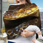 Malagasy Cat Eyed Snake Print Baby Seat Cover