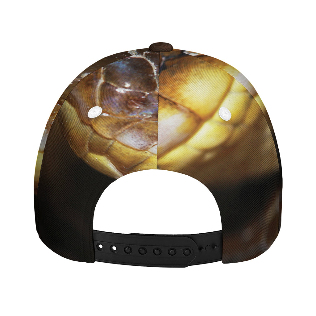 Malagasy Cat Eyed Snake Print Baseball Cap