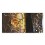 Malagasy Cat Eyed Snake Print Beach Towel