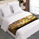 Malagasy Cat Eyed Snake Print Bed Runner