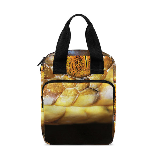Malagasy Cat Eyed Snake Print Bible Tote Bag