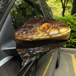 Malagasy Cat Eyed Snake Print Car Side Mirror Covers