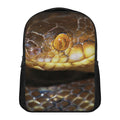 Malagasy Cat Eyed Snake Print Casual Backpack