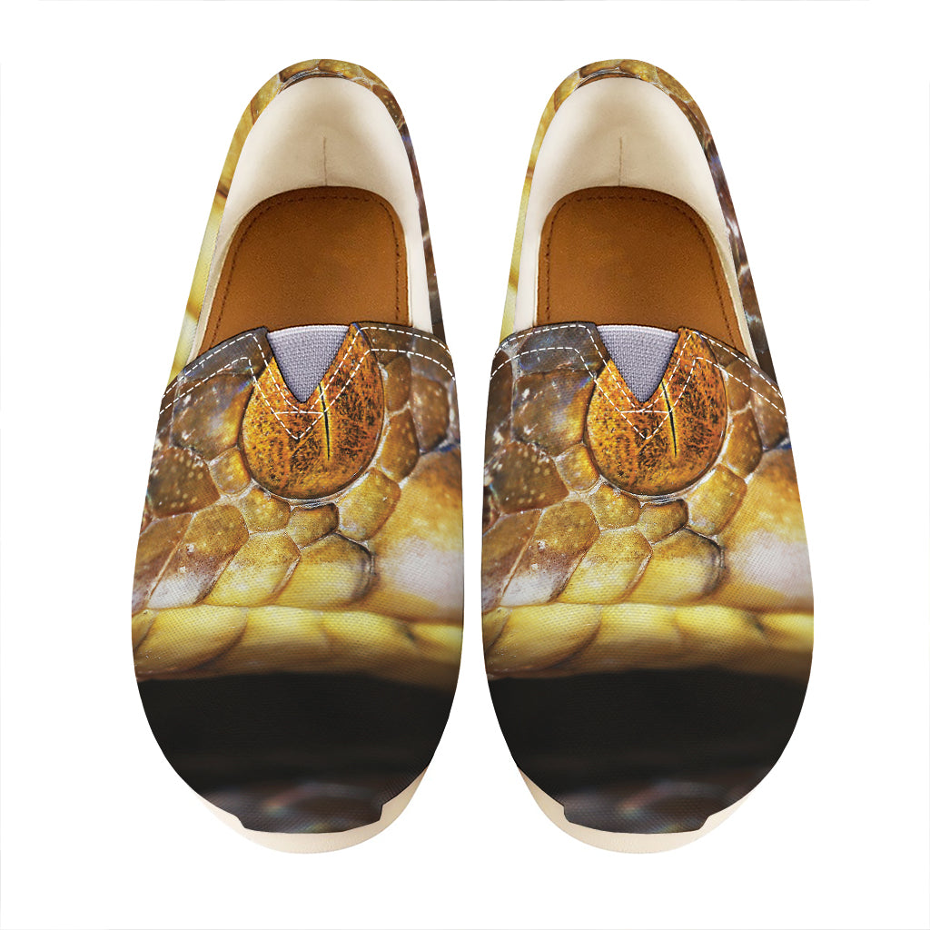 Malagasy Cat Eyed Snake Print Casual Shoes