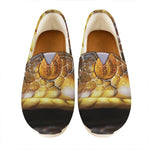 Malagasy Cat Eyed Snake Print Casual Shoes