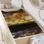 Malagasy Cat Eyed Snake Print Changing Pad Cover