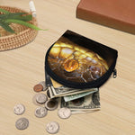 Malagasy Cat Eyed Snake Print Coin Purse