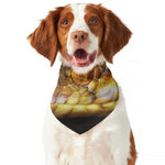 Malagasy Cat Eyed Snake Print Dog Bandana