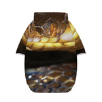 Malagasy Cat Eyed Snake Print Dog Zip Up Hoodie