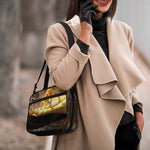 Malagasy Cat Eyed Snake Print Double Strap Bible Bag