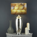 Malagasy Cat Eyed Snake Print Drum Lamp Shade