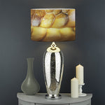 Malagasy Cat Eyed Snake Print Drum Lamp Shade