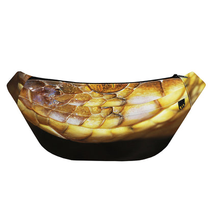 Malagasy Cat Eyed Snake Print Fanny Pack