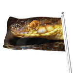 Malagasy Cat Eyed Snake Print Flag