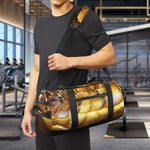 Malagasy Cat Eyed Snake Print Gym Bag