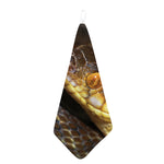 Malagasy Cat Eyed Snake Print Hand Towel